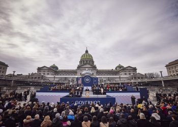 The inauguration of Gov. Josh Shapiro at the Pennsylvania Capitol in Harrisburg on Jan. 17, 2023.

Commonwealth Media Services