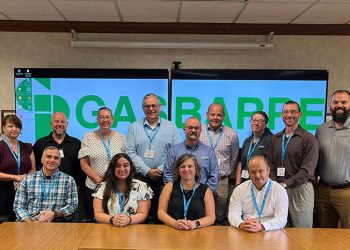 DCED's Chief Commercial Officer Aaron Pitts took an economic tour last Thursday through the North Central region. The group toured Gasbarre Products Inc. in DuBois and Emporium Hardwoods. 
In front, from left, are North Central's Kurt Mennitti, Mikala Biondi, Deb Delhunty, and DCED's David Briel. 
In back, from left, are North Central's Chris Perneski; Jodi Brennan, representing Clearfield County Planning & Development; Rob Swales, chief executive officer of Clearly Ahead; Penny Pifer of Sen. Chris Dush's office; Sen. Chris Dush (R-25); Mark Thomason of Gasbarre Products Inc.; DCED's Aaron Pitts; North Central's Sherry Dumire; and Kalen Fitch of Gasbarre Products Inc.
Photo courtesy is of North Central.