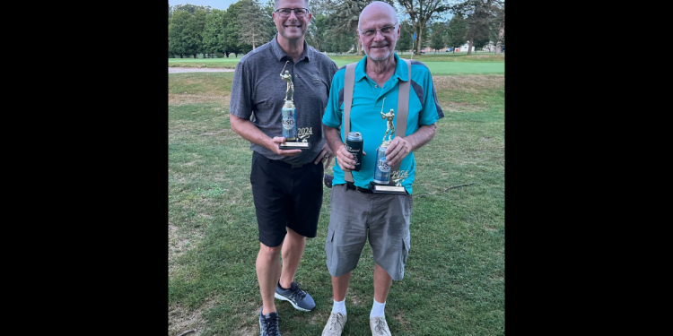 Jeff Miller and Lee Maines (Photo by Jim Boyles).