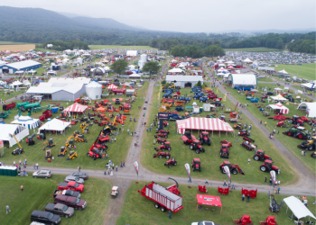 Ag Progress Days features nearly 500 commercial and educational exhibits, crop displays, machinery demonstrations, guided research tours, family and youth activities, horse exhibitions, workshops, and the Pasto Agricultural Museum.  Credit: Michael Houtz. All Rights Reserved.