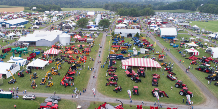 Ag Progress Days features nearly 500 commercial and educational exhibits, crop displays, machinery demonstrations, guided research tours, family and youth activities, horse exhibitions, workshops, and the Pasto Agricultural Museum.  Credit: Michael Houtz. All Rights Reserved.