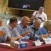 Among the events at Penn State's 2024 Ag Progress Days expo, Aug. 13-15, will be a farm bill forum hosted by the chair of the U.S. House Agriculture Committee, Rep. Glenn "GT" Thompson, third from left, shown here with state legislators at Ag Progress Days in 2023. Credit: Michael Houtz/College of Agricultural Sciences. All Rights Reserved.