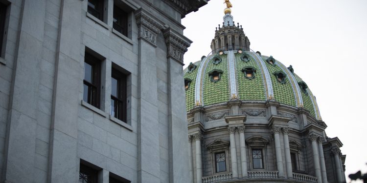 The dome of the Pennsylvania Capitol in Harrisburg.

Amanda Berg / For Spotlight PA