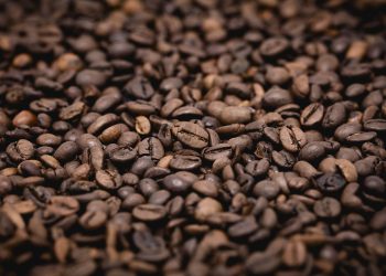 Roasted coffee beans.

Wikimedia Commons