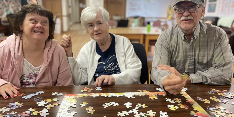 At Penn Highlands Adult Day Services, people enjoy many activities ranging from exercise and baking to puzzles and gardening.