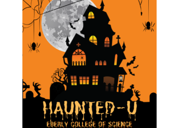 The Eberly College of Science’s Office of Science Outreach will hold its 2024 Haunted-U event from 5 to 8 p.m. on Saturday, Oct. 19, at Whitmore Lab, Osmond Lab and Mueller Lab on the University Park campus. Credit: Penn State. Creative Commons