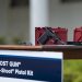 A "ghost gun" kit is displayed at the White House in 2022.

Adam Schultz / White House Photo