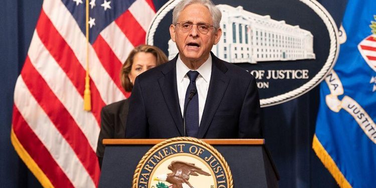 Attorney General Merrick Garland.

Courtesy Department of Justice