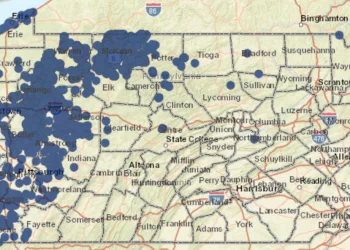 Pennsylvania has about 30,000 documented orphan wells across the commonwealth, most of them concentrated in the west. Estimates for undocumented orphaned and abandoned wells range from 200,000 to almost 800,000.

Pennsylvania Department of Environmental Protection