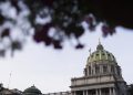 The exterior of the Pennsylvania Capitol in Harrisburg.

Amanda Berg / For Spotlight PA