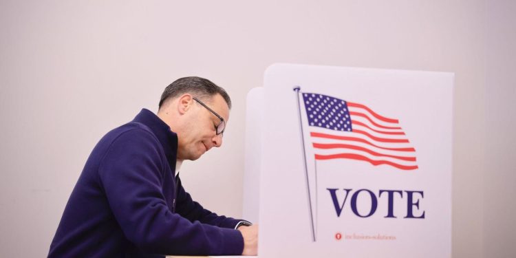 Gov. Josh Shapiro casting a ballot in the 2024 general election.

Gov. Josh Shapiro | X