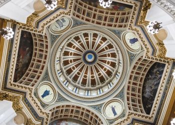 The interior of the Pennsylvania Capitol in Harrisburg.

Amanda Berg / For Spotlight PA